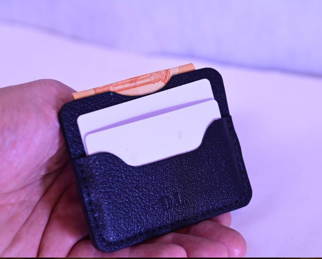 Cardholder skórzany