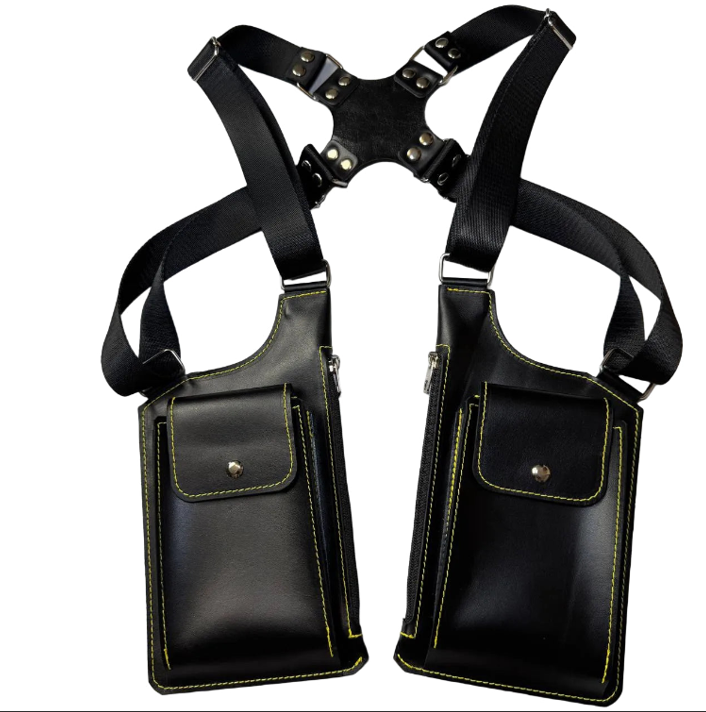 Leather holster bag
