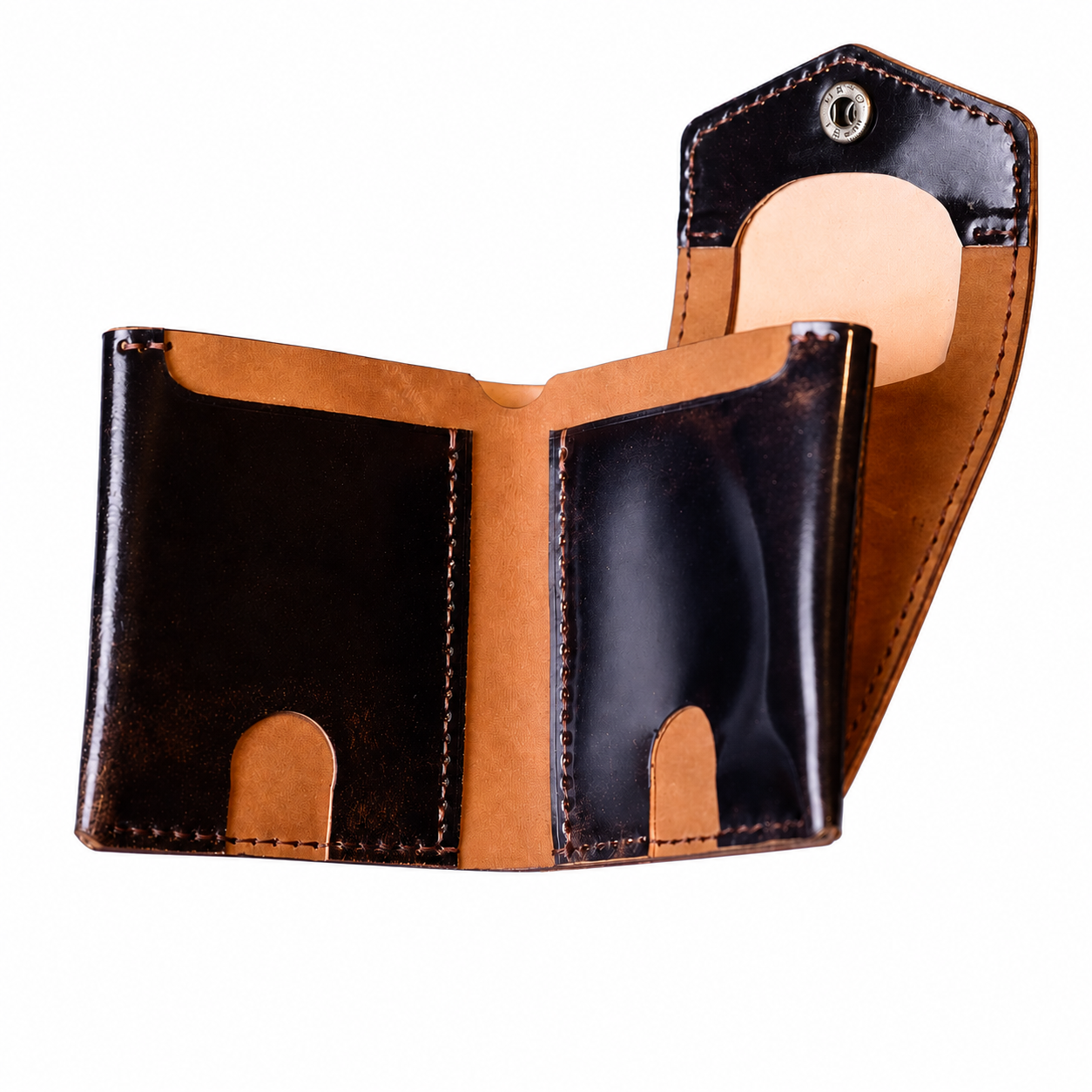 Portfel KANSO Shell CORDOVAN