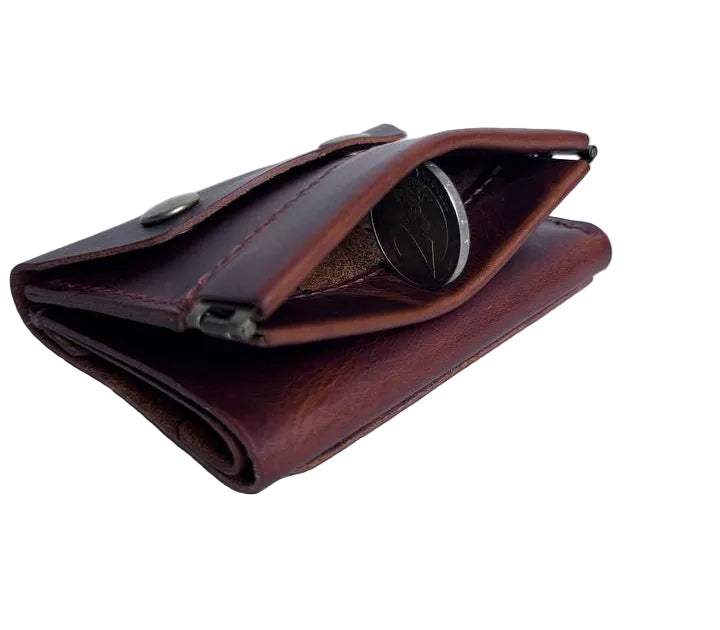 Portfel skórzany Trifold "TAKUMI WAX"