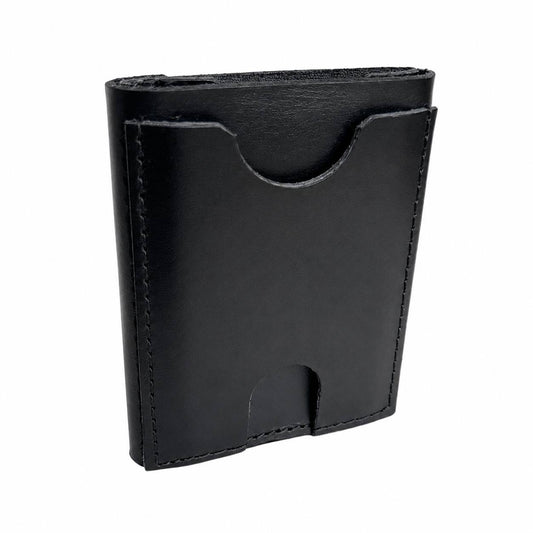 Leather Trifold Wallet "TAKUMI Crack"