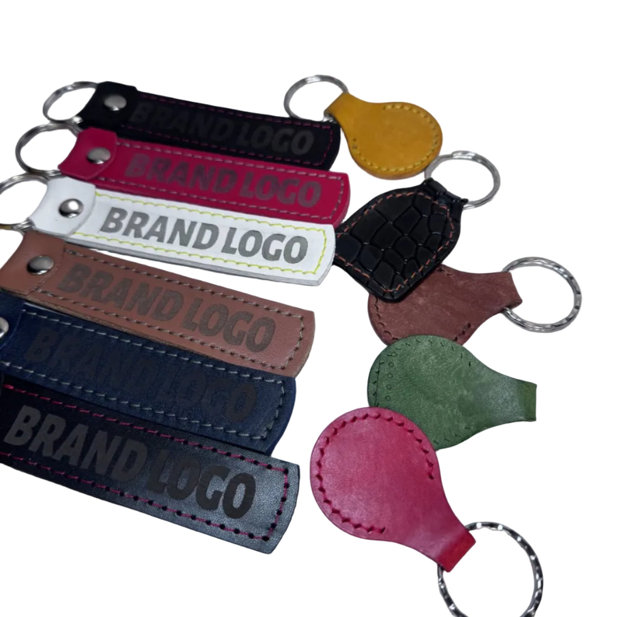 Brelok Skórzany z Logo Firmy – Personalizowany Gadżet Premium