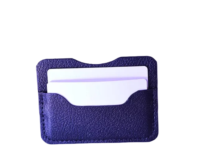 Cardholder skórzany
