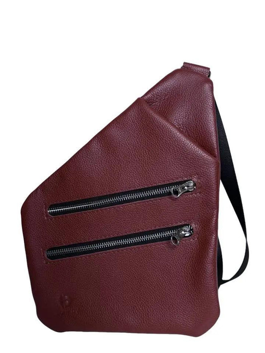 Torba skórzana typu Sling "Brązowy Sling"