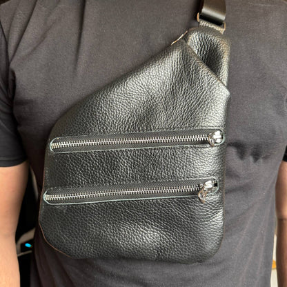 Torba skórzana typu Sling