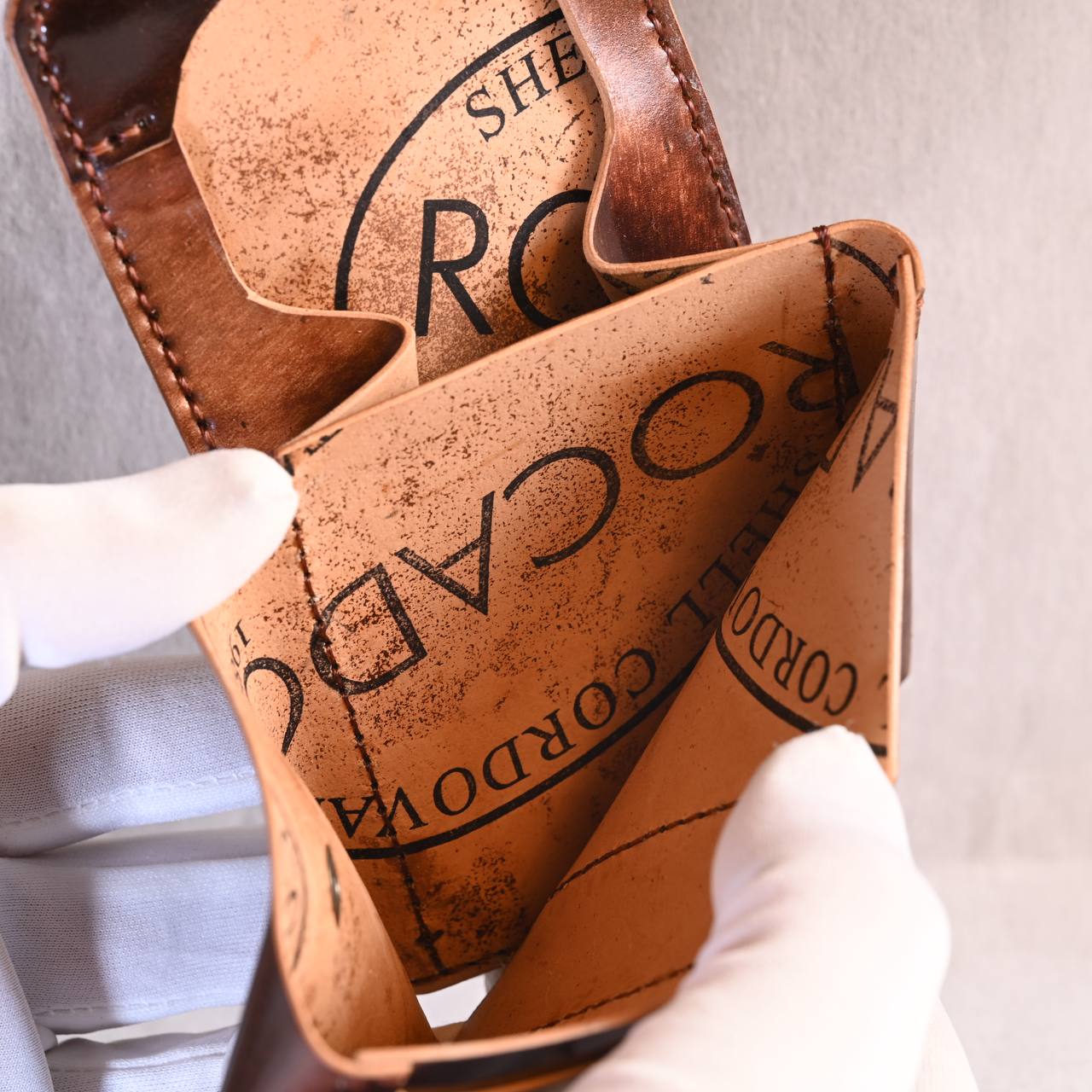 Portfel KANSO Shell CORDOVAN