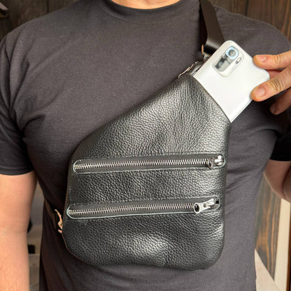 Torba skórzana typu Sling
