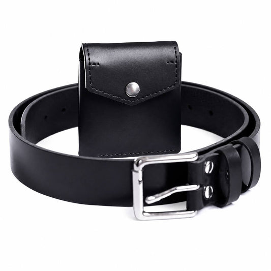 Ekskluzywny Zestaw: Pasek English Bridle + Portfel KANSO