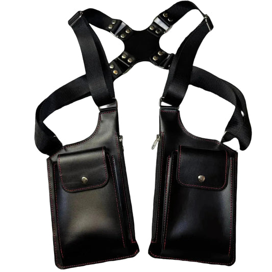 Leather holster bag