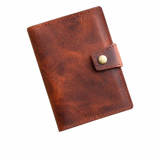 Leather document organizer