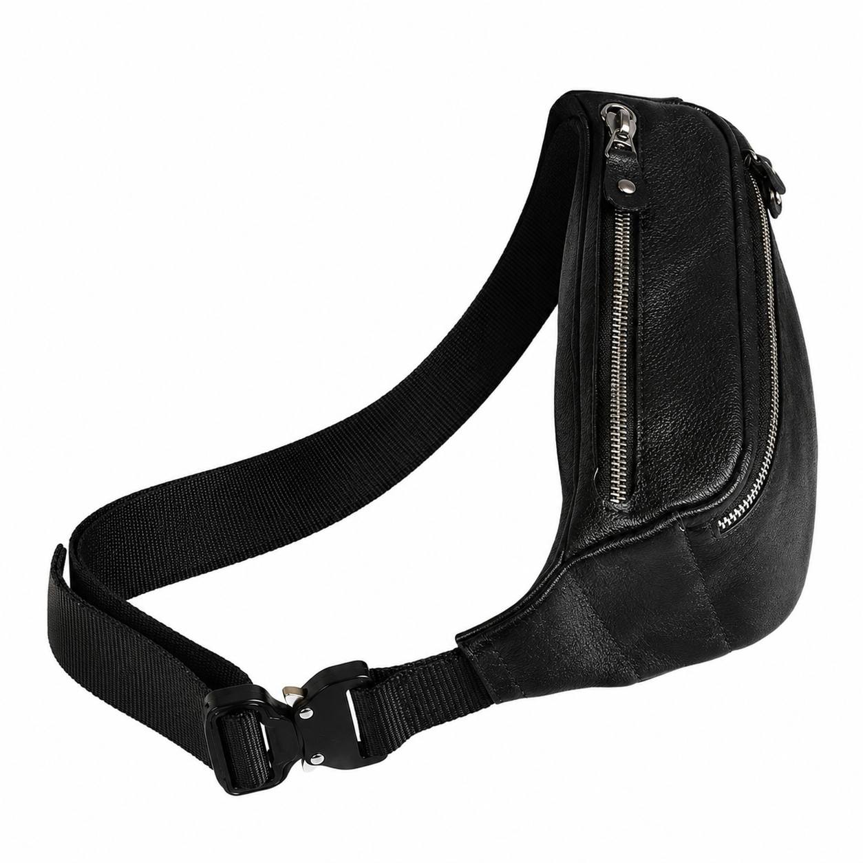 Leather fanny pack