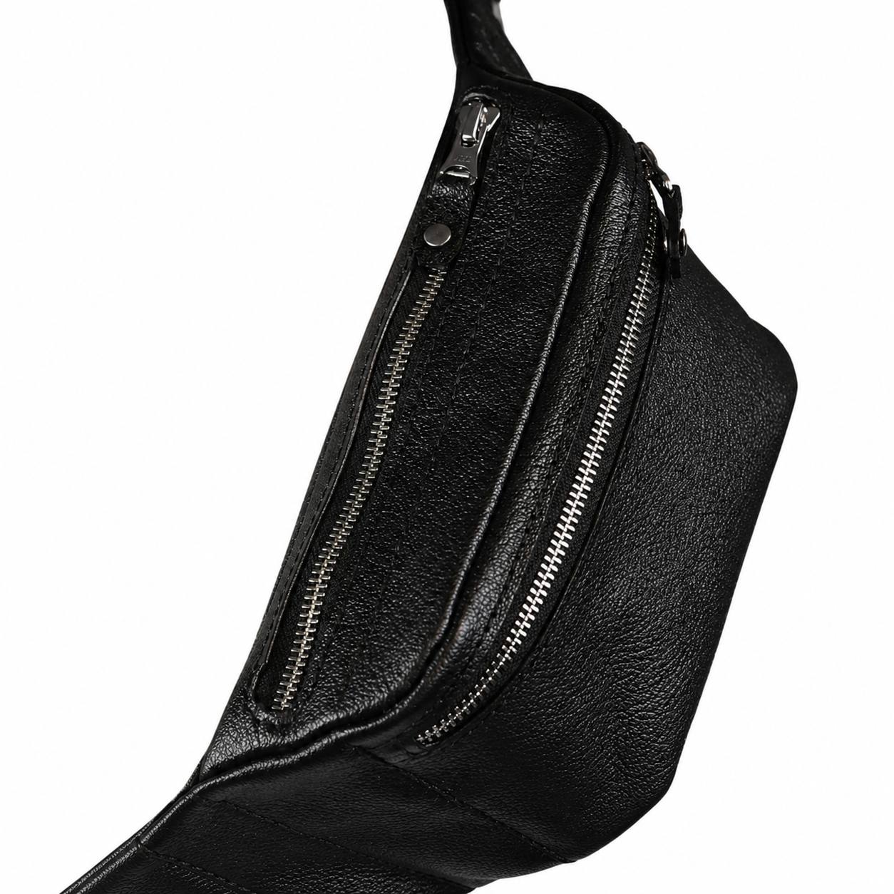 Leather fanny pack