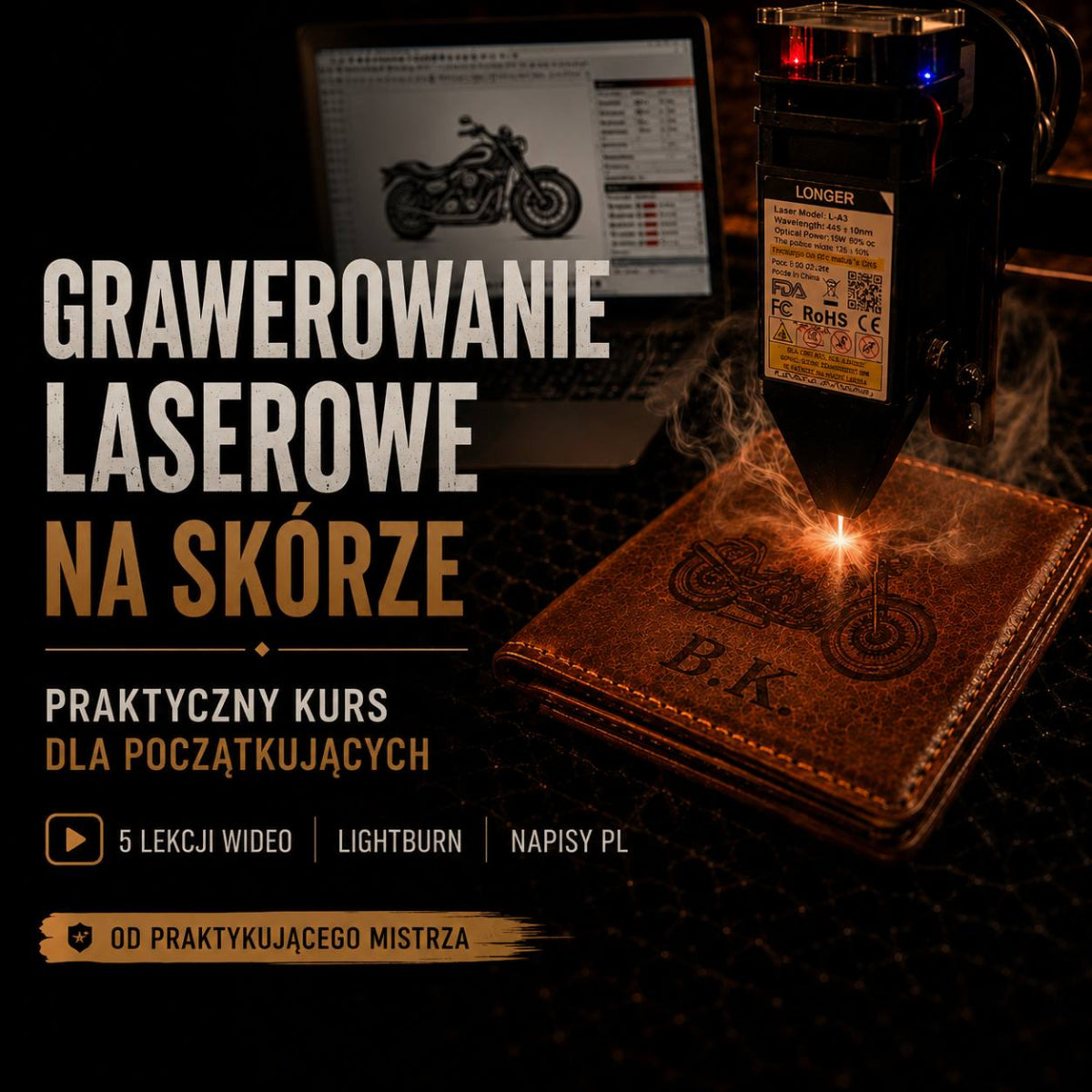 Kurs Grawerowania Laserowego na Skórze – Praktyczna Baza dla Początkujących