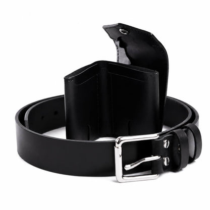 Ekskluzywny Zestaw: Pasek English Bridle + Portfel KANSO