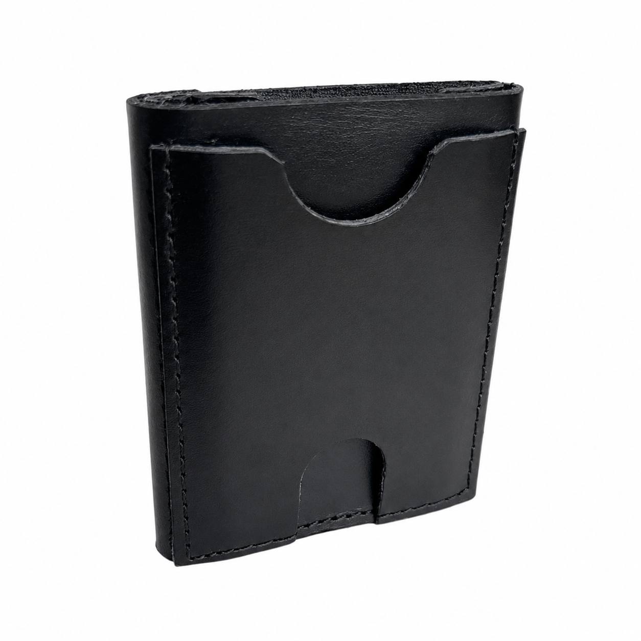 Leather Trifold Wallet "TAKUMI Crack"