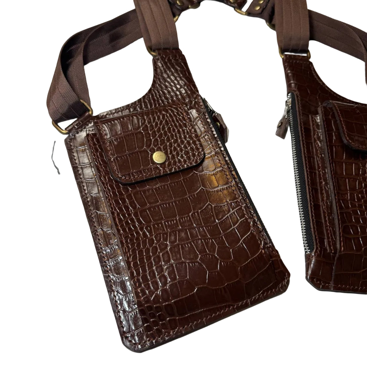 Torba kabura skórzana Crocco