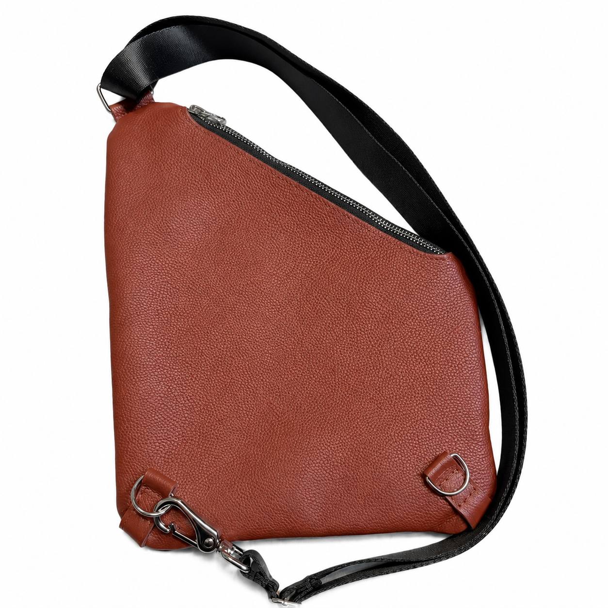 Leather Sling Bag "Brown Sling"