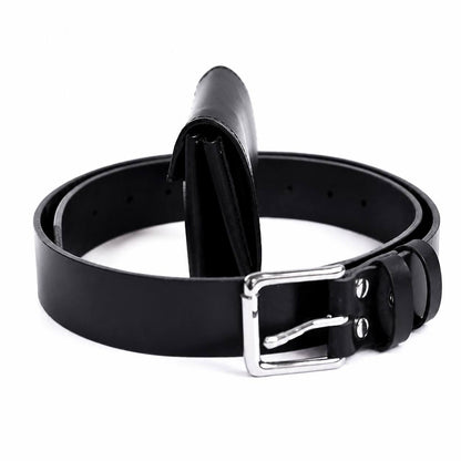Ekskluzywny Zestaw: Pasek English Bridle + Portfel KANSO