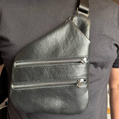 Torba skórzana typu Sling