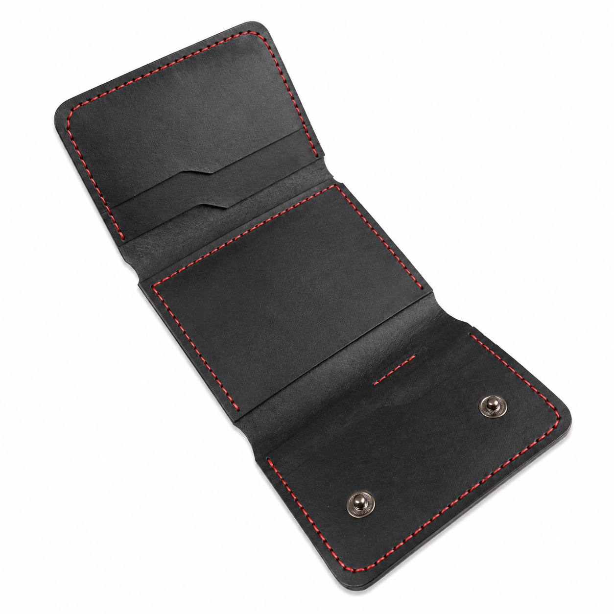 Portfel skórzany typu trifold