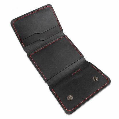 Portfel skórzany typu trifold