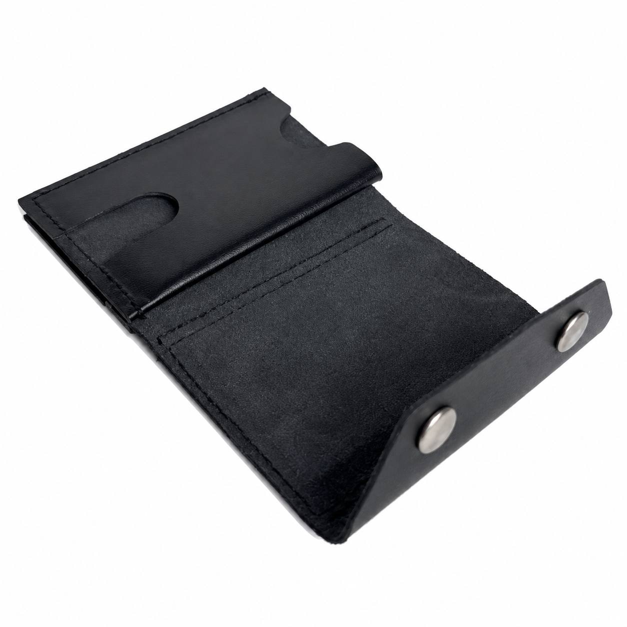 Leather Trifold Wallet "TAKUMI Crack"