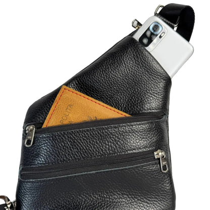 Torba skórzana typu Sling