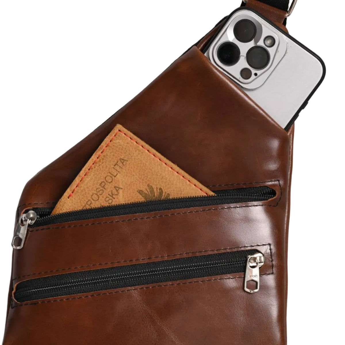 Torba skórzana typu Sling