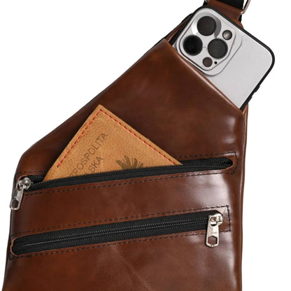 Torba skórzana typu Sling