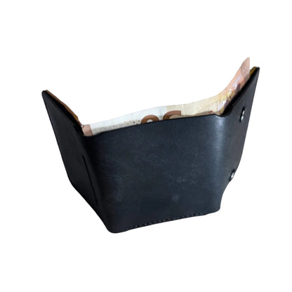 Minimalistyczny portfel skórzany