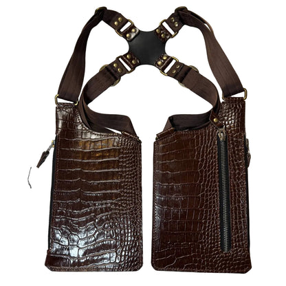 Torba kabura skórzana Crocco