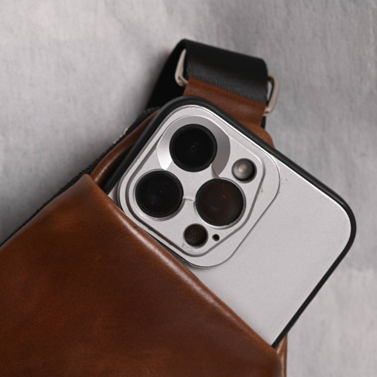 Torba skórzana typu Sling