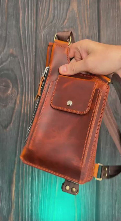 Kabura WAX z etui na slucze
